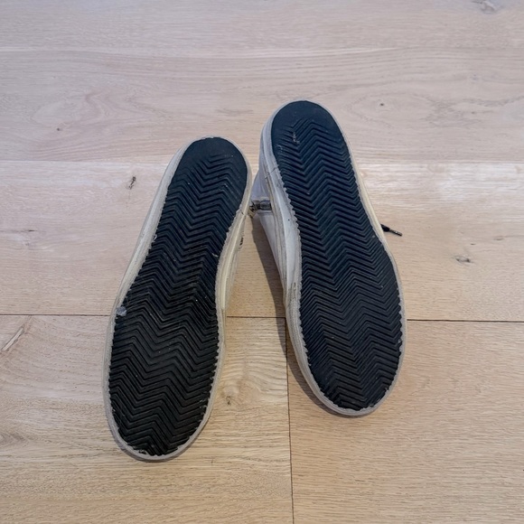 Golden Goose Slide Sneakers Cream / Multi Glitter Size 40 - Pre Owned - Picture 11 of 17